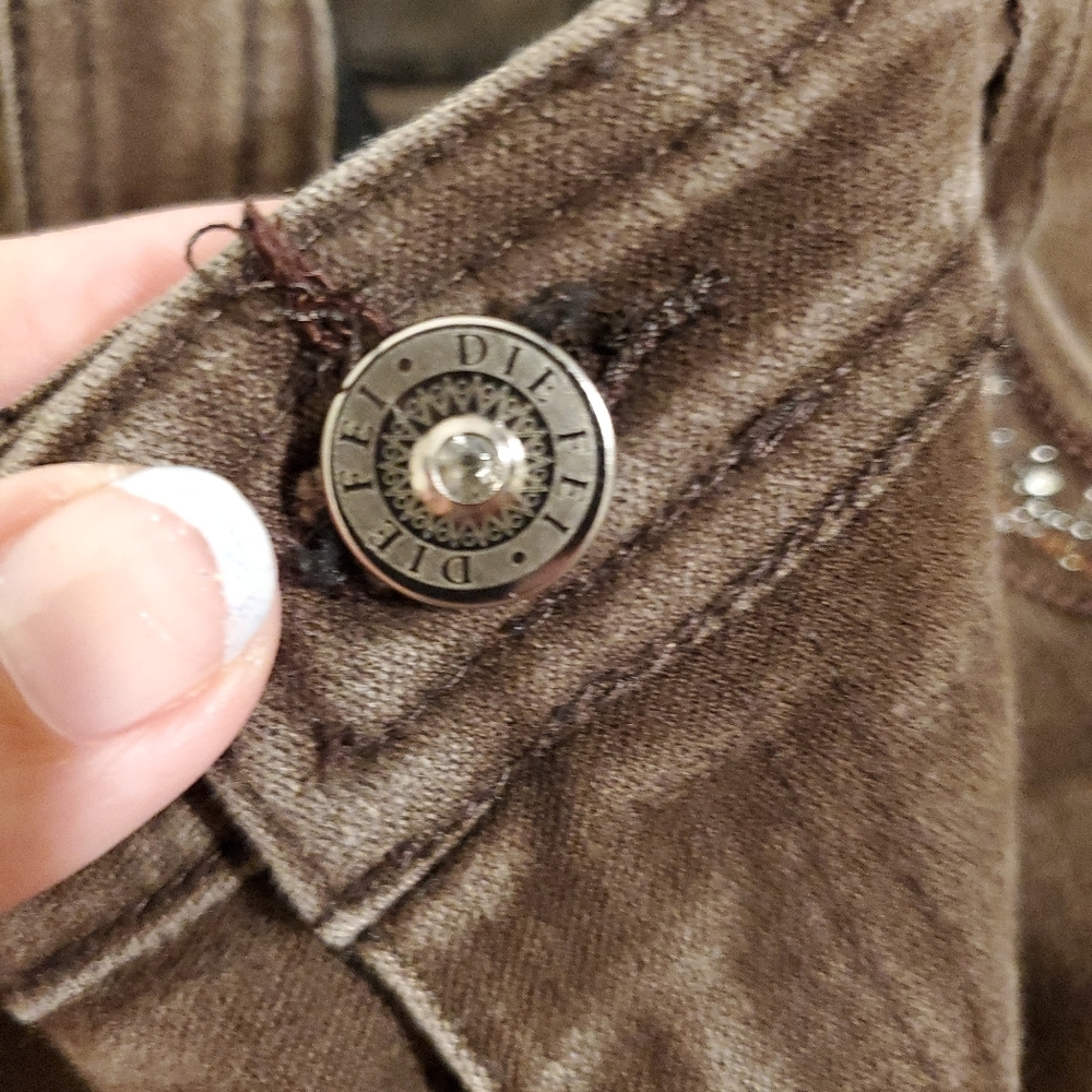 Die Fie Brown Stretch Jeans 36 - Picture 6 of 6